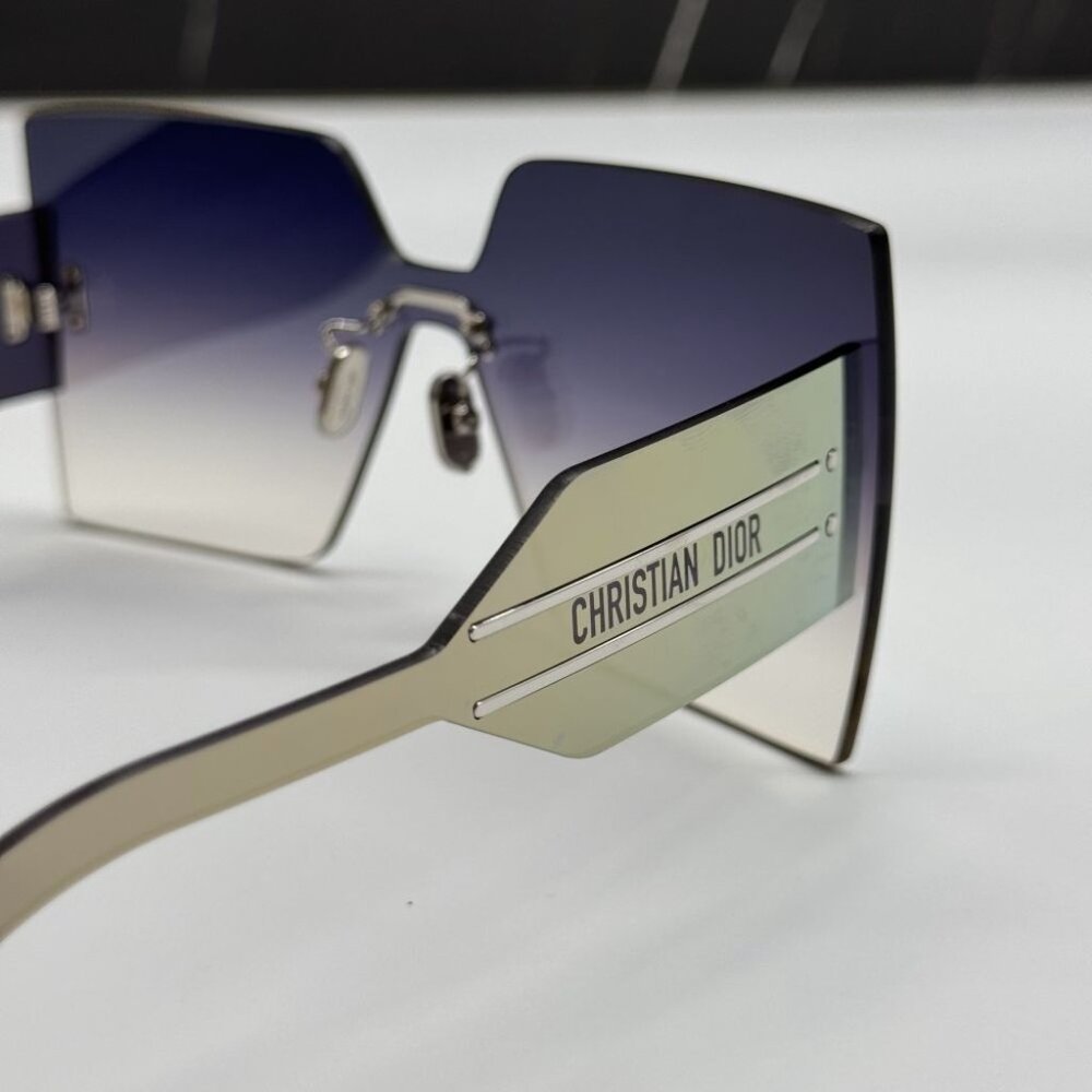 NEW DIORCLUB M5U F0A5 DIOR GREY WOMEN DIOR SUNGLASSES - Picture 9 of 13